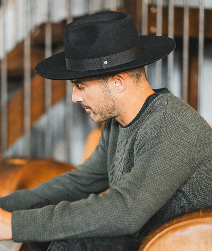 Universal Wide Brim Fedora - Bandit
