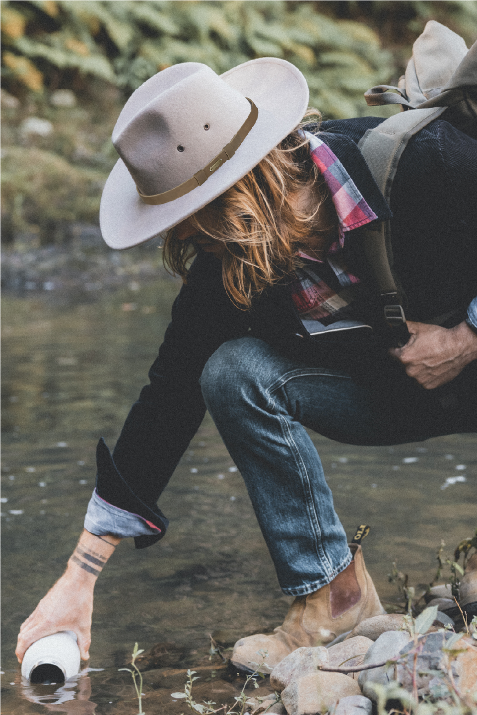 Marshall Wide Brim Fedora